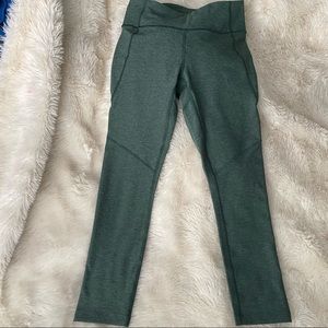 Women’s Outdoor voices leggings green small athletic wear workout pants